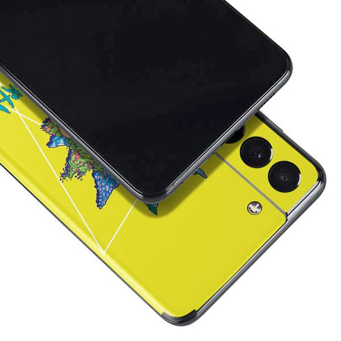 Adult Swim Rick and Morty Rick and Morty Portal Eyes Galaxy S21 Plus 5G Skin